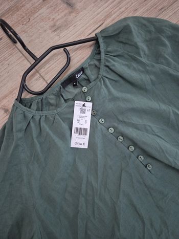 Blouse top femme Etam M neuve