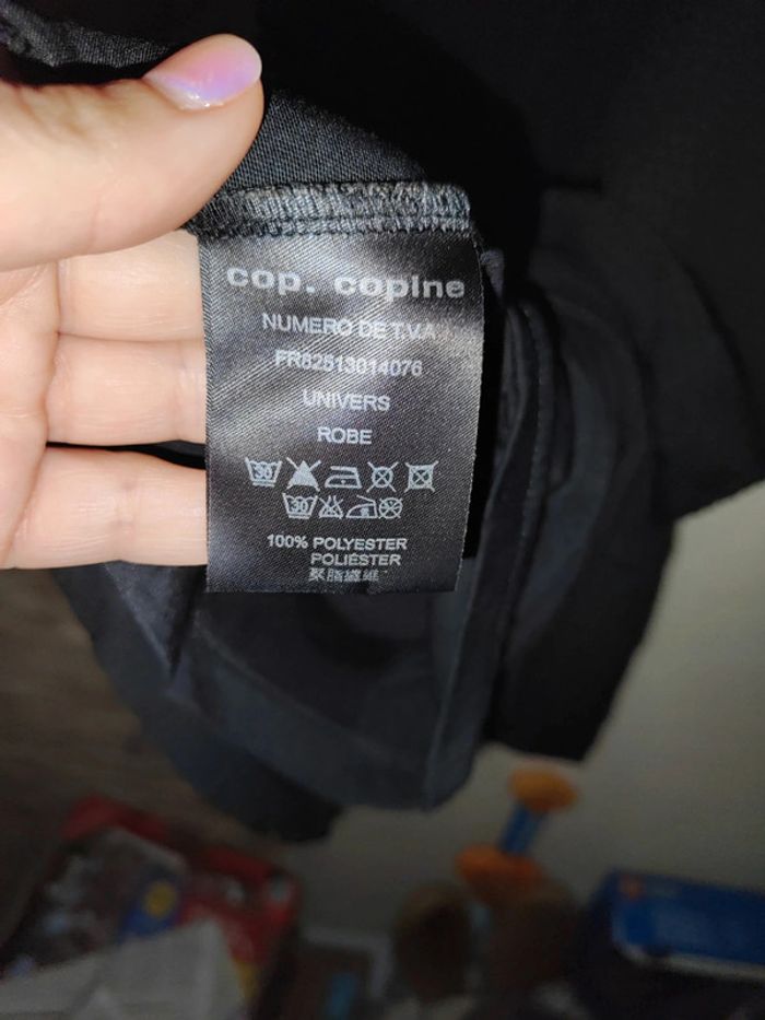 Robe noire cop copine taille 1 - photo numéro 5