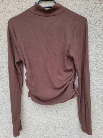 Crop top manches longues rétractable, vintage old money Y2K chic grunge
