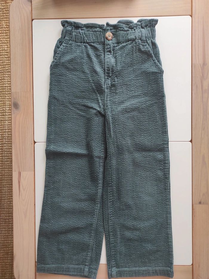 Pantalon velour fille Vertbaudet 8 ans