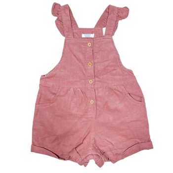Bout'chou Salopette-short 12 mois en velours NEUVE