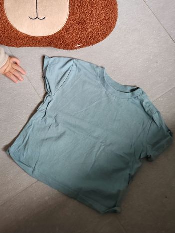 T-shirt bleu tex 12m