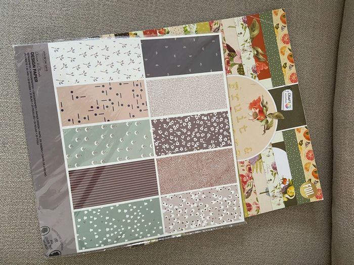 Lot de feuilles pour scrapbooking – Très bon état