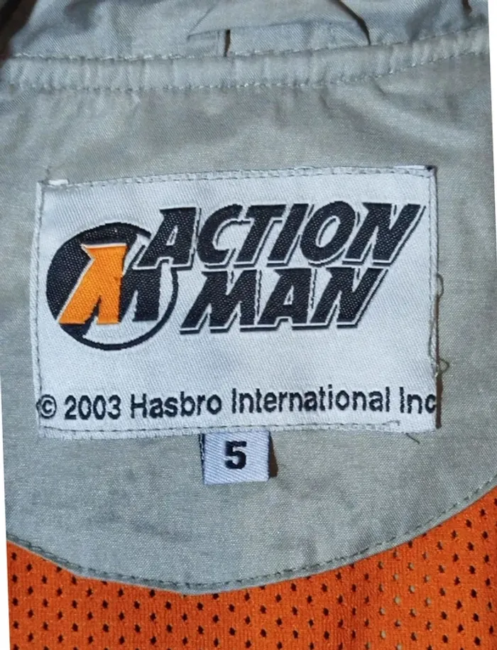 Veste Collector Action Man Hasbro 2003 Taille 5 Ultra Rare - photo numéro 6