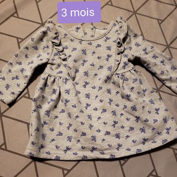 Robe coton 3 mois