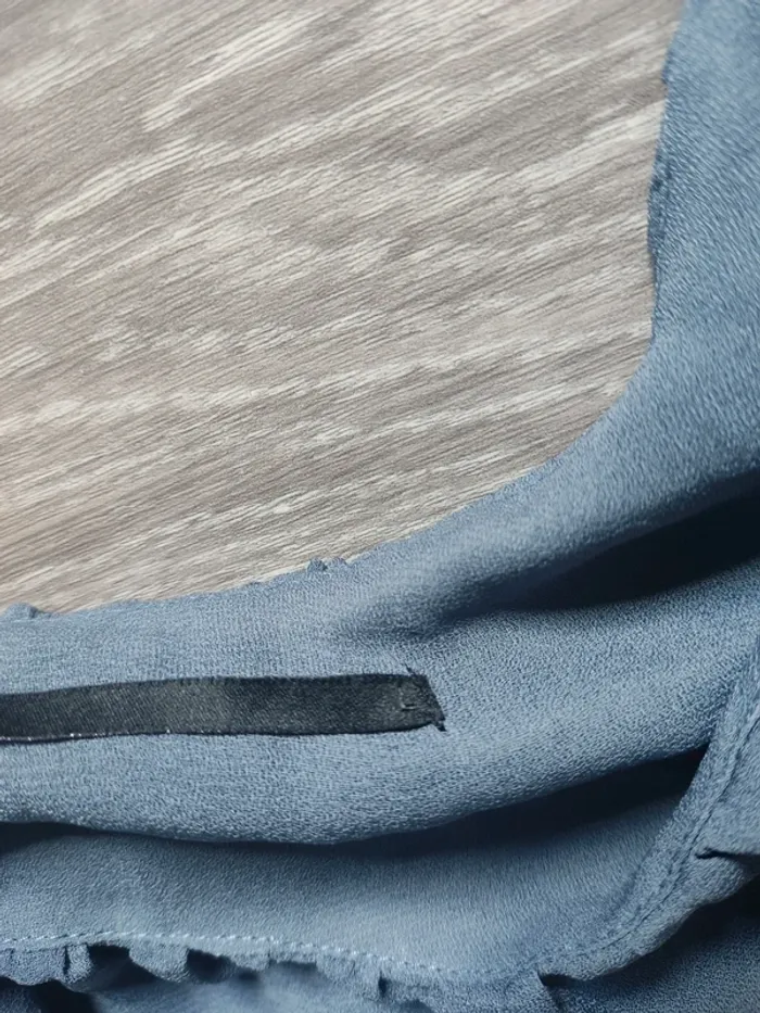 Débardeur à bretelles ample et fluide gris bleu taille L Just Female - photo numéro 8