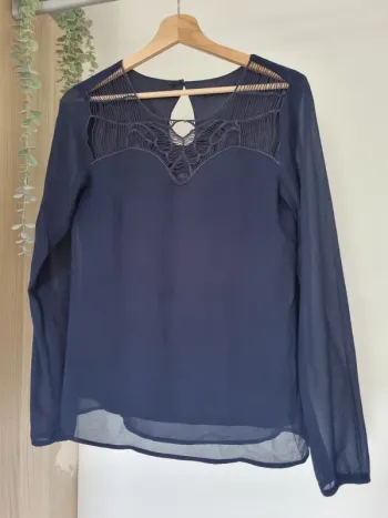 Top / blouse bleu