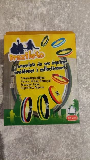 Bracelet collector pays Brésil