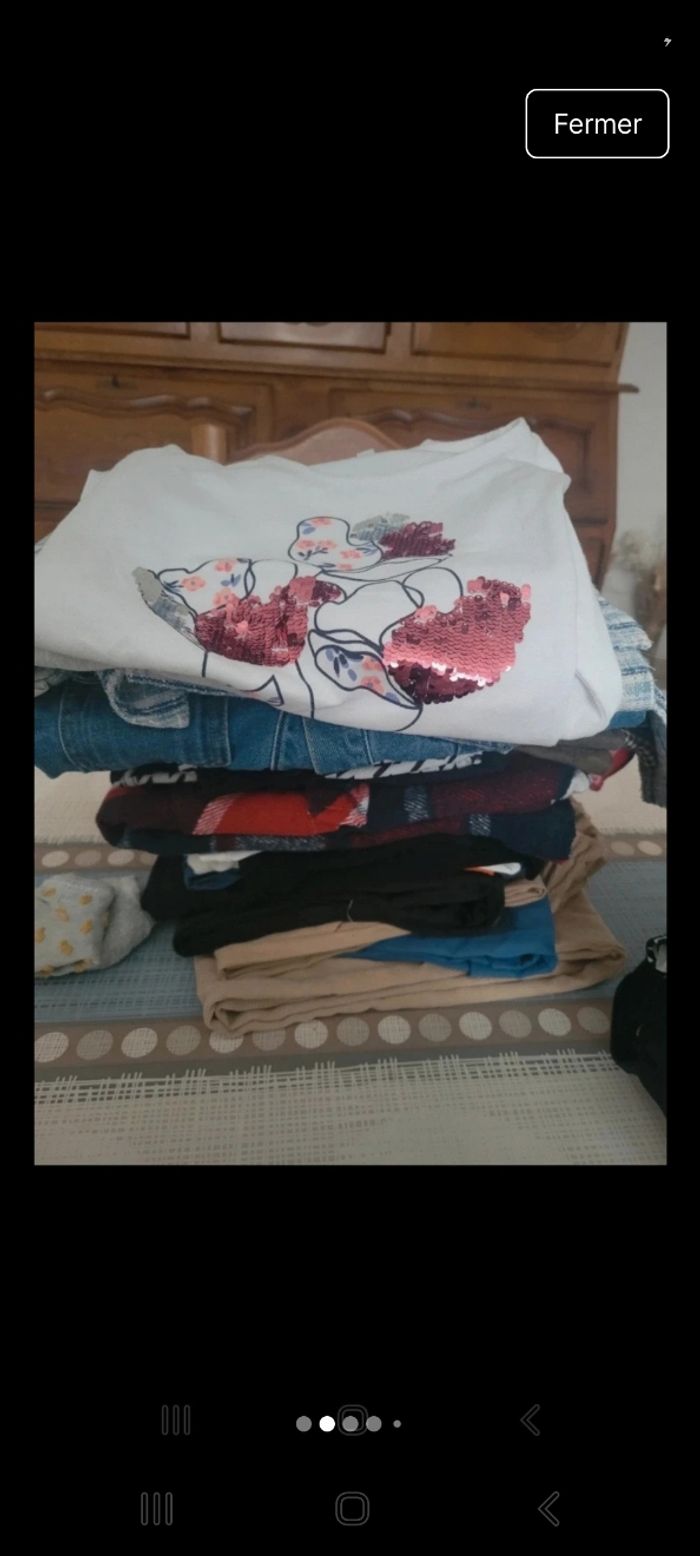 Lot fille 10ans propre et maison non fumeurs