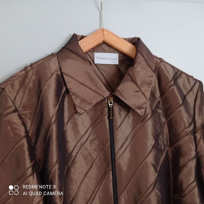 Veste kaki moirée t42 - photo numéro 4