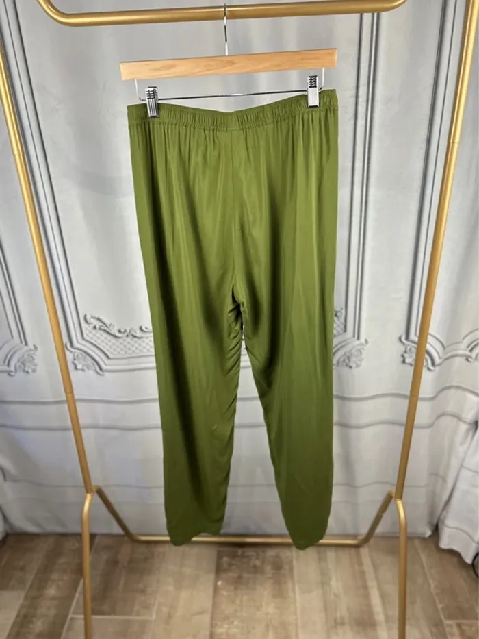 Pantalon Fluide Hartford Vert T.2 / M neuf - photo numéro 6