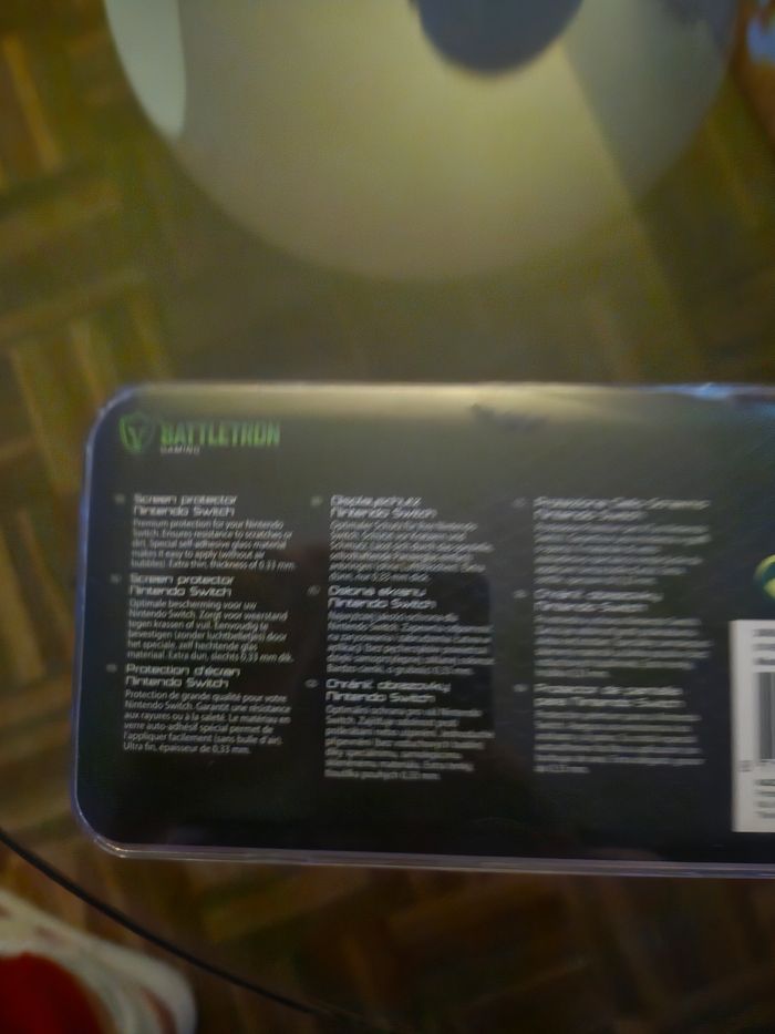 Protège écran switch - photo numéro 3