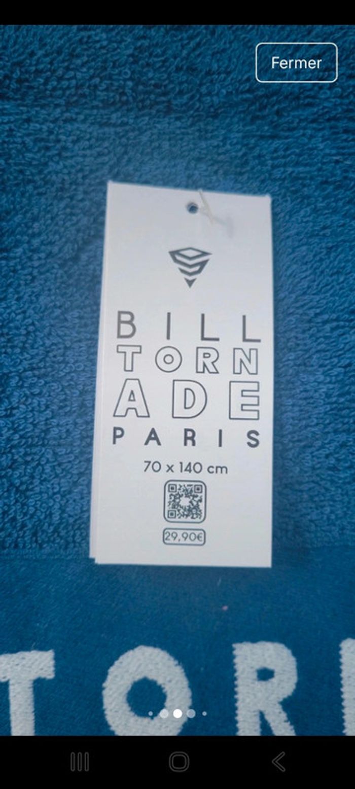 Lot de 2 draps de bain. Neufs. Soldes - photo numéro 2