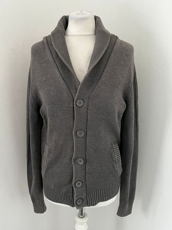 Cardigan gris celio homme S