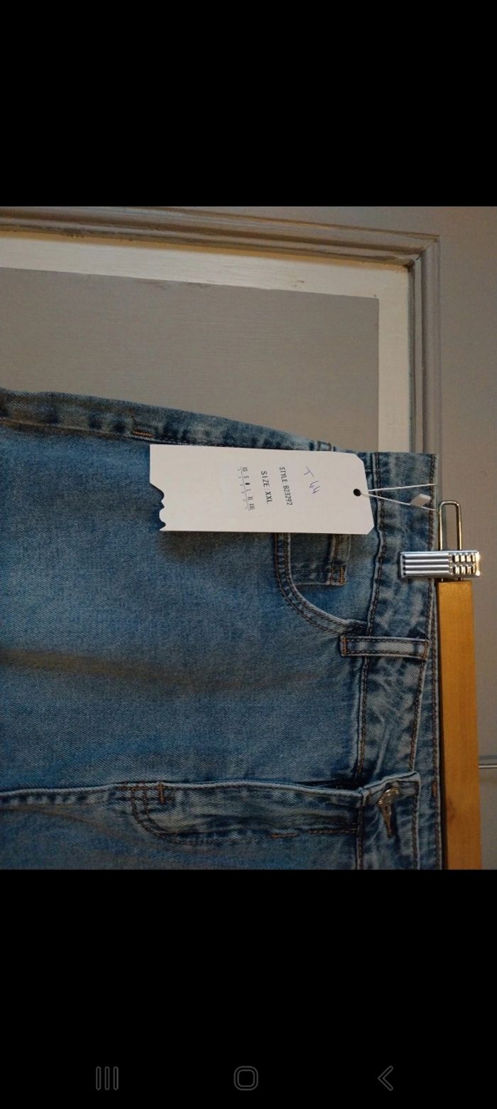 Jupe en jeans taille 42 neuve - photo numéro 3