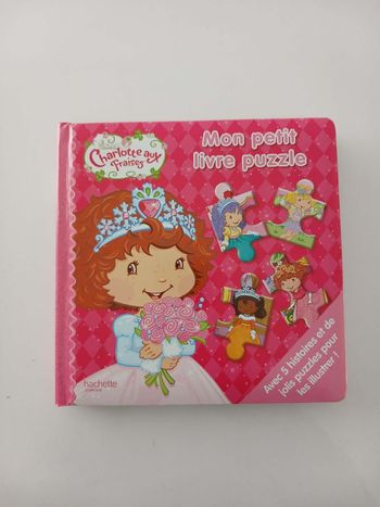 Livre Puzzle Charlotte aux Fraises - "Les Fêtes de Princesses"⅕