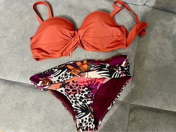 Maillot de bain 2 pièces bikini penti taille 40