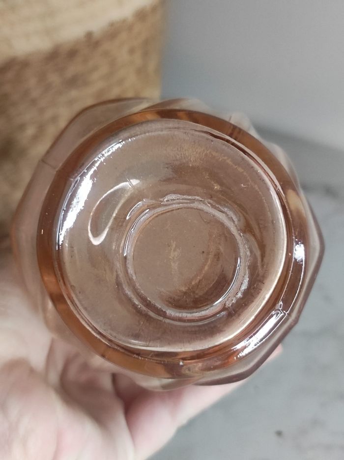 Vase bulbe rose - photo numéro 4