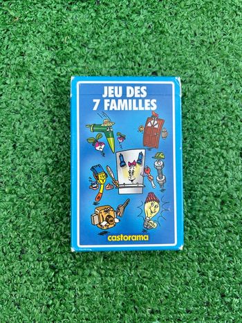 Jeu des 7 familles Castorama – Complet – Vintage