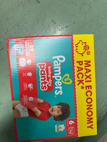 Pampers taille 6