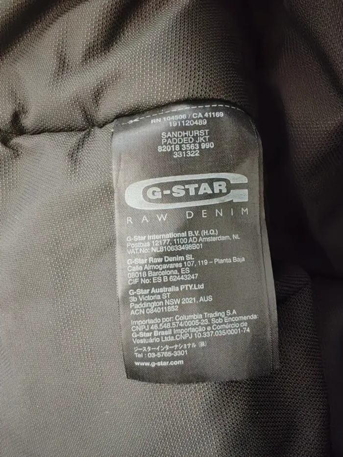 Parka G-Star RAW Sandhurst – Taille L Homme – Très bon état - photo numéro 10