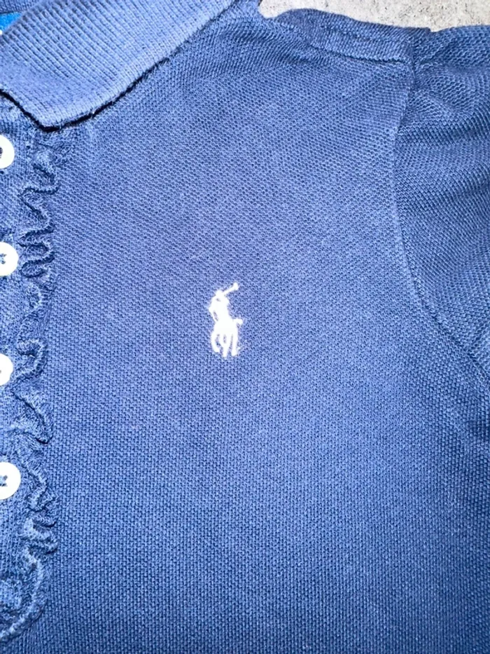 Polo Ralph Lauren fille - Taille 4 ans - Bleu marine - photo numéro 2