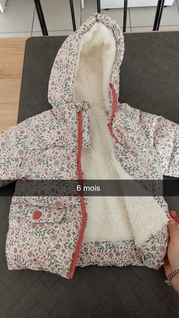 Manteau 6 mois 