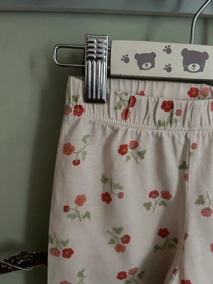 Ensemble léger/pyjama coton 68 cm - photo numéro 5