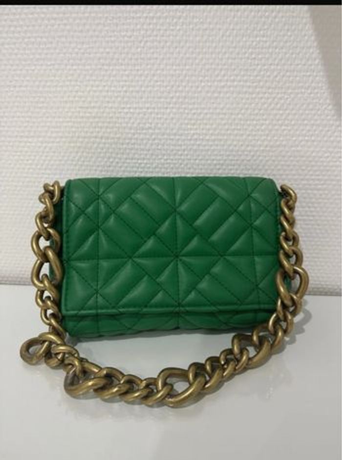 Sac Zara vert neuf