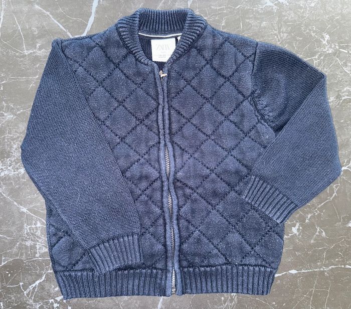 Cardigan zippé Zara