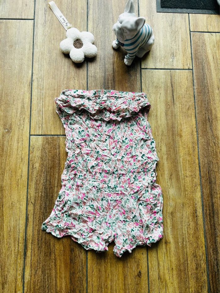 Magnifique Combi-short, fleuri, taille M danily