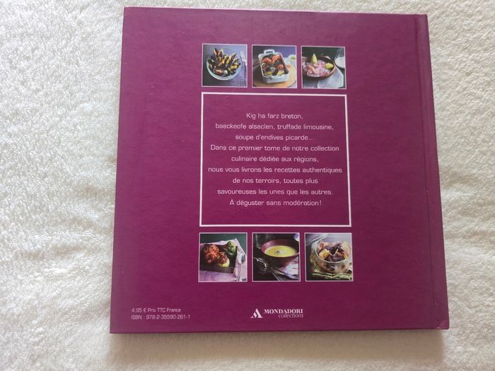 Livre de recette "Les grands classiques de nos régions ". - photo numéro 2