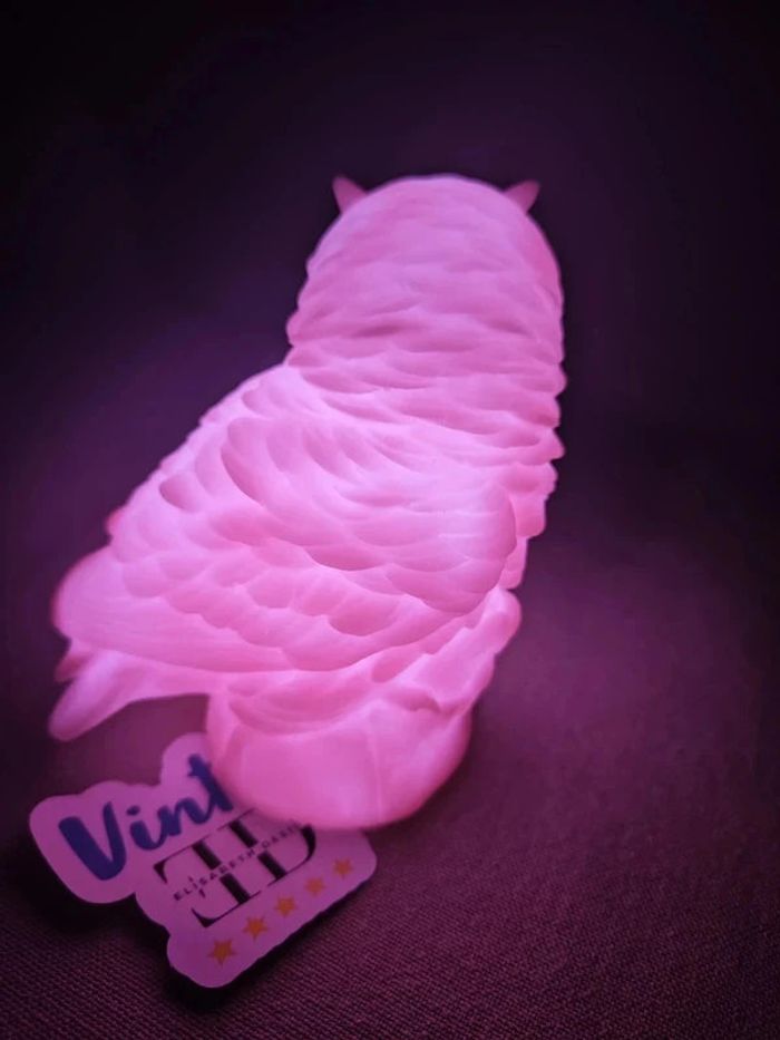 Veilleuse chouette - photo numéro 2