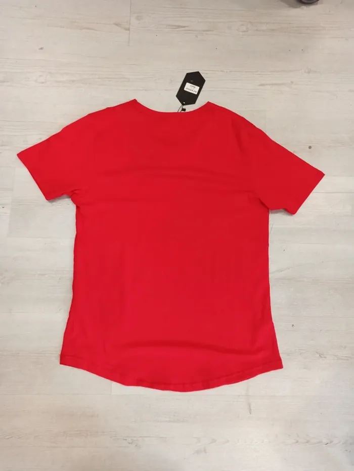 Tee shirt rouge tête de tigre homme xxl - photo numéro 3