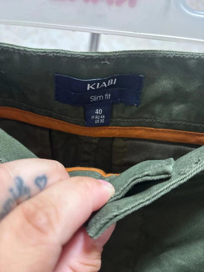 Pantalon slim fit taille 40 marque kiabi - photo numéro 3