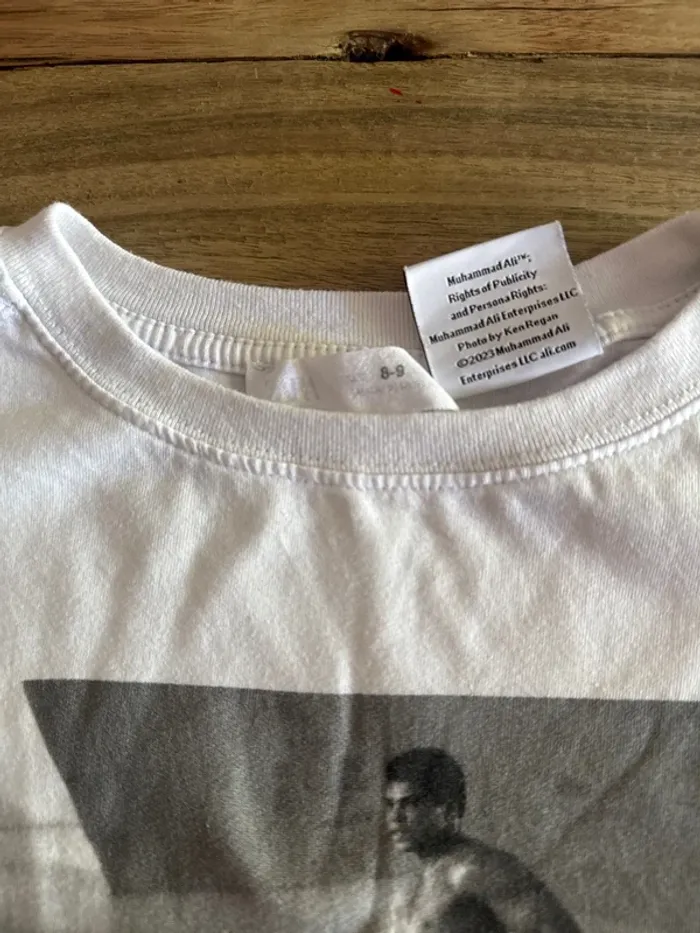Tee shirt Zara Mohamed Ali - photo numéro 2