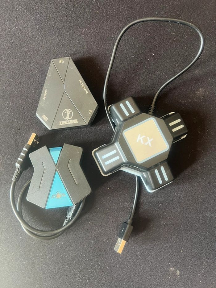 Lot de 3 convertisseur clavier souris pour consoles