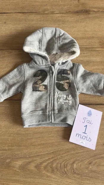 Veste garçon 1 mois