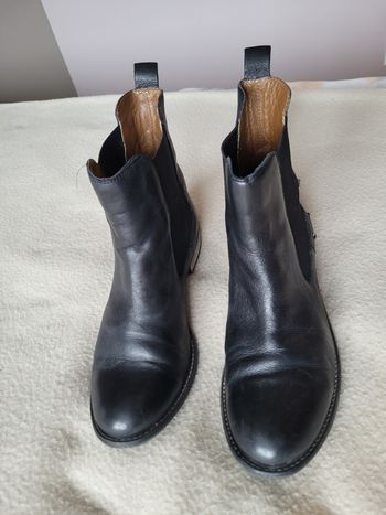 Bottines en cuir véritable Pepe Jeans 39