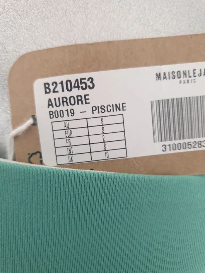 Maillot de bain Vert Taille XS/S - photo numéro 5