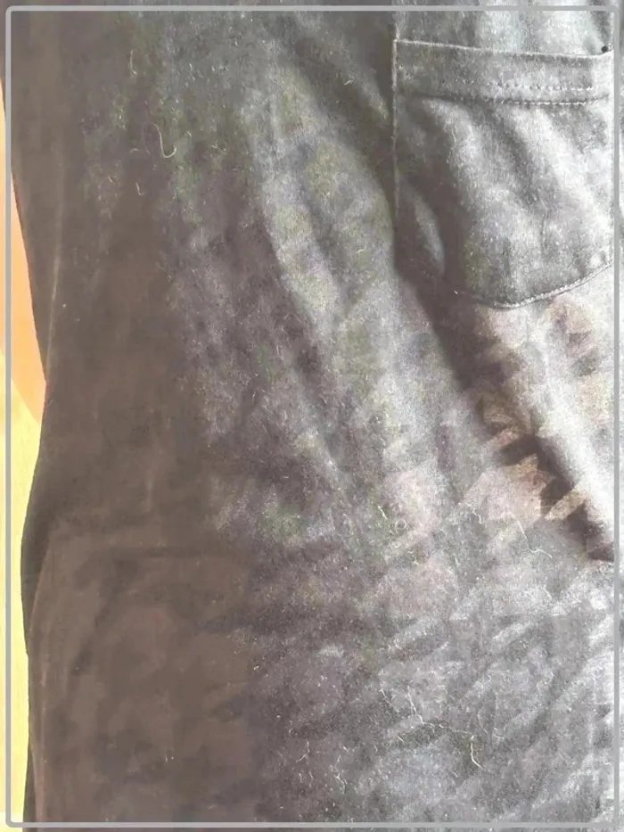 T shirt semi transparent taille 36-38 marque atmosphère - photo numéro 2