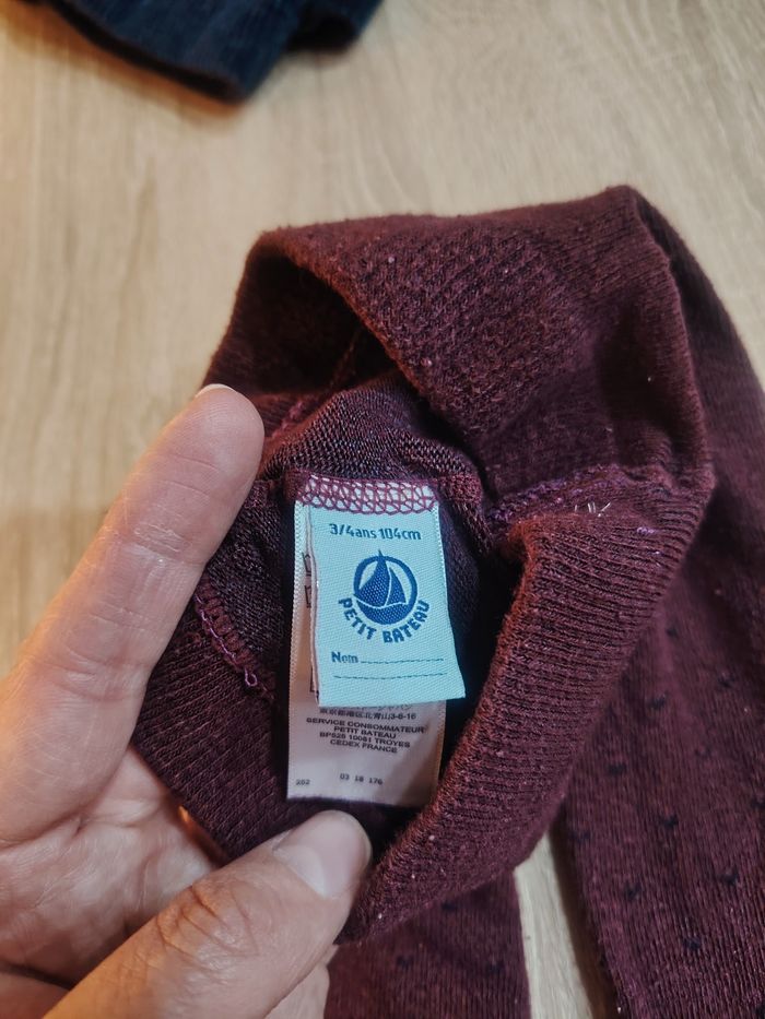 Ensemble chic fille 4 ans Cyrillus, petit bateau tbe - photo numéro 5