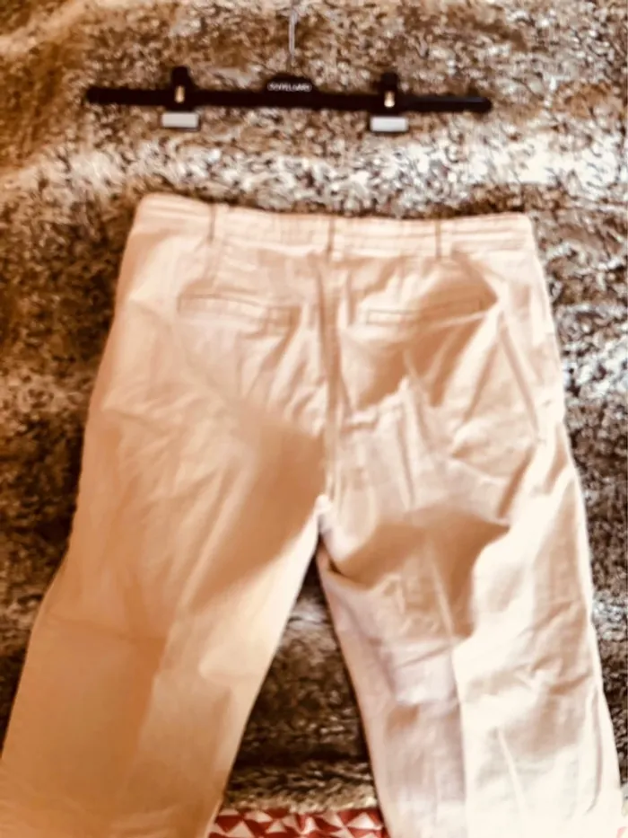 Pantalon chino beige la Redoute - photo numéro 2