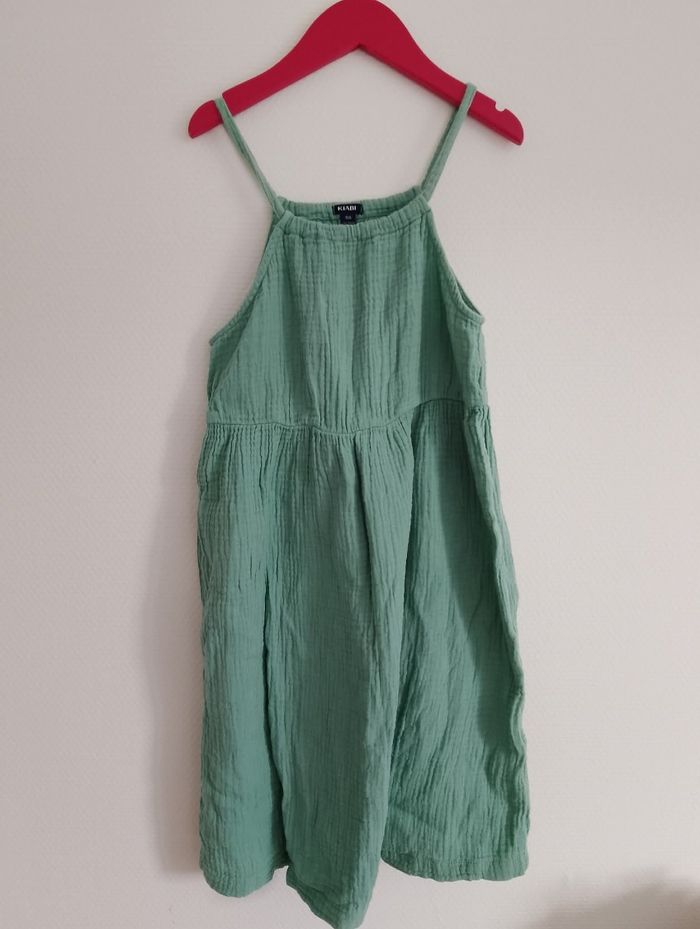 Robe verte Kiabi 10 ans - photo numéro 3