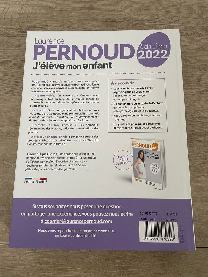 Livre Pernoud 2022 - j’élève mon enfant - photo numéro 2