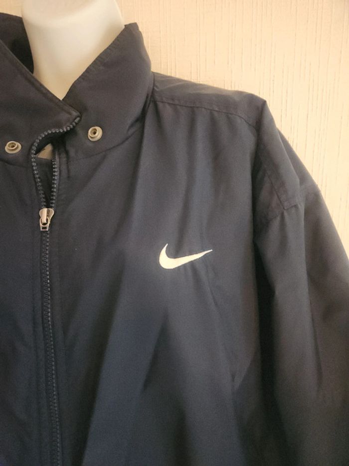 Manteau doudoune bleu marine Nike XL - photo numéro 3