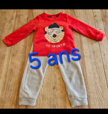 Pyjama polaire 5 ans