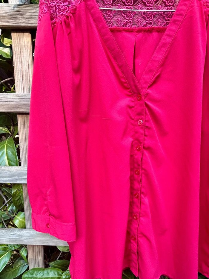 Chemise fuschia - photo numéro 3