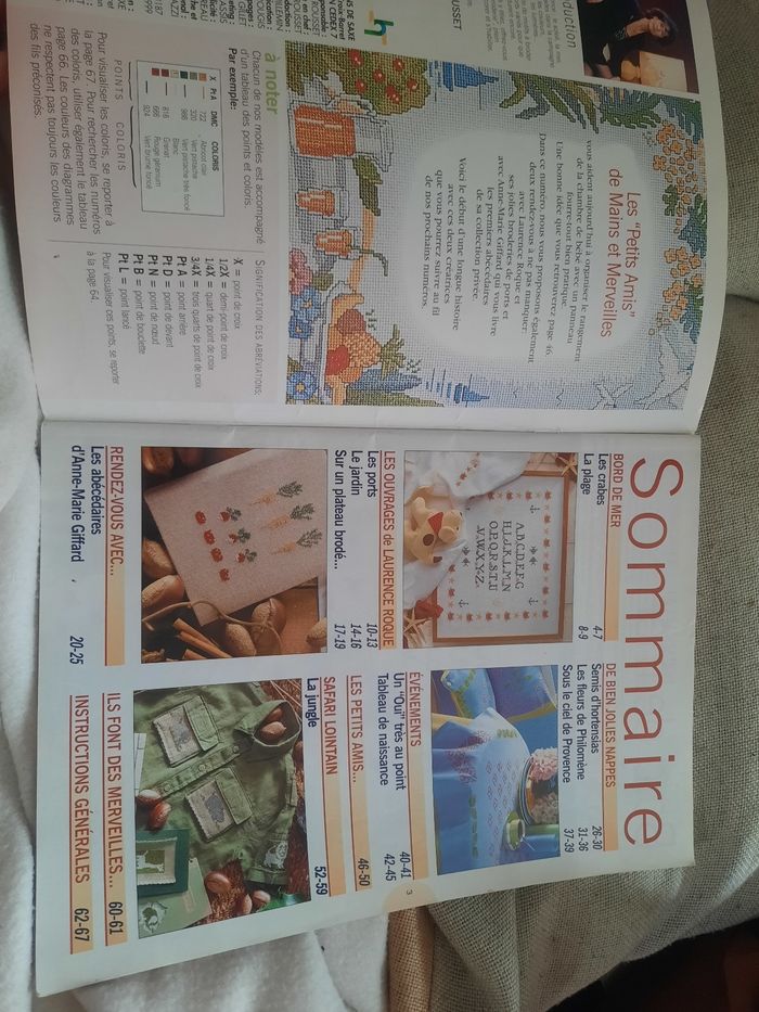 Loisir le point de croix fête des mères nature abécédaire mer - photo numéro 4