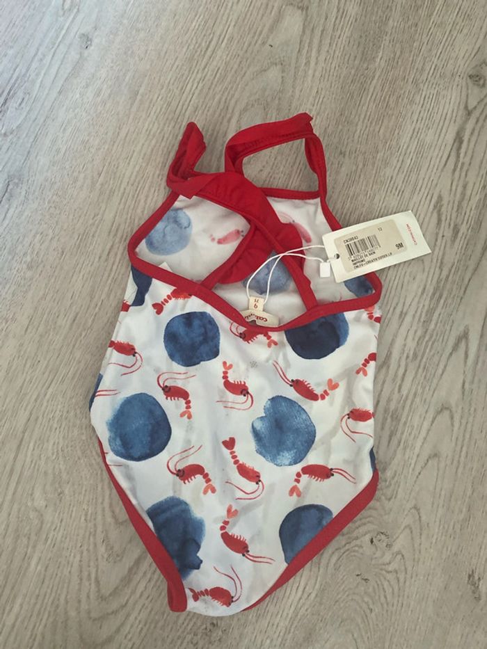 Maillot de bain, une pièce Catimini taille taille 9 mois Neuf - photo numéro 2